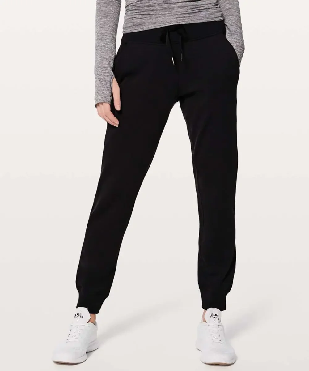 Lululemon Ready To Rulu High Rise Casual Jogger Pants Black 8 NWT